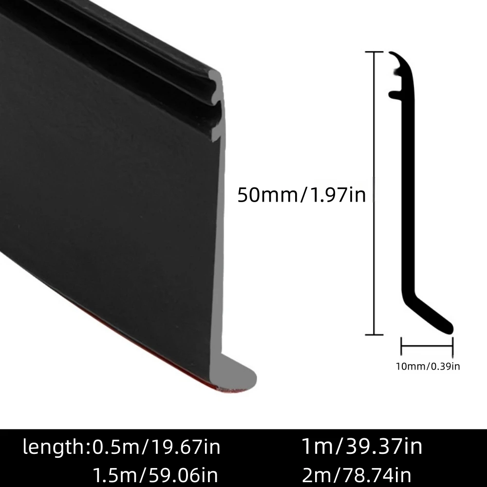 1pc Home Window Water Blocking Bar Sliding Window Rain Weatherstrip Balcony Insulation Windproof Sealing Strip Flashing Board