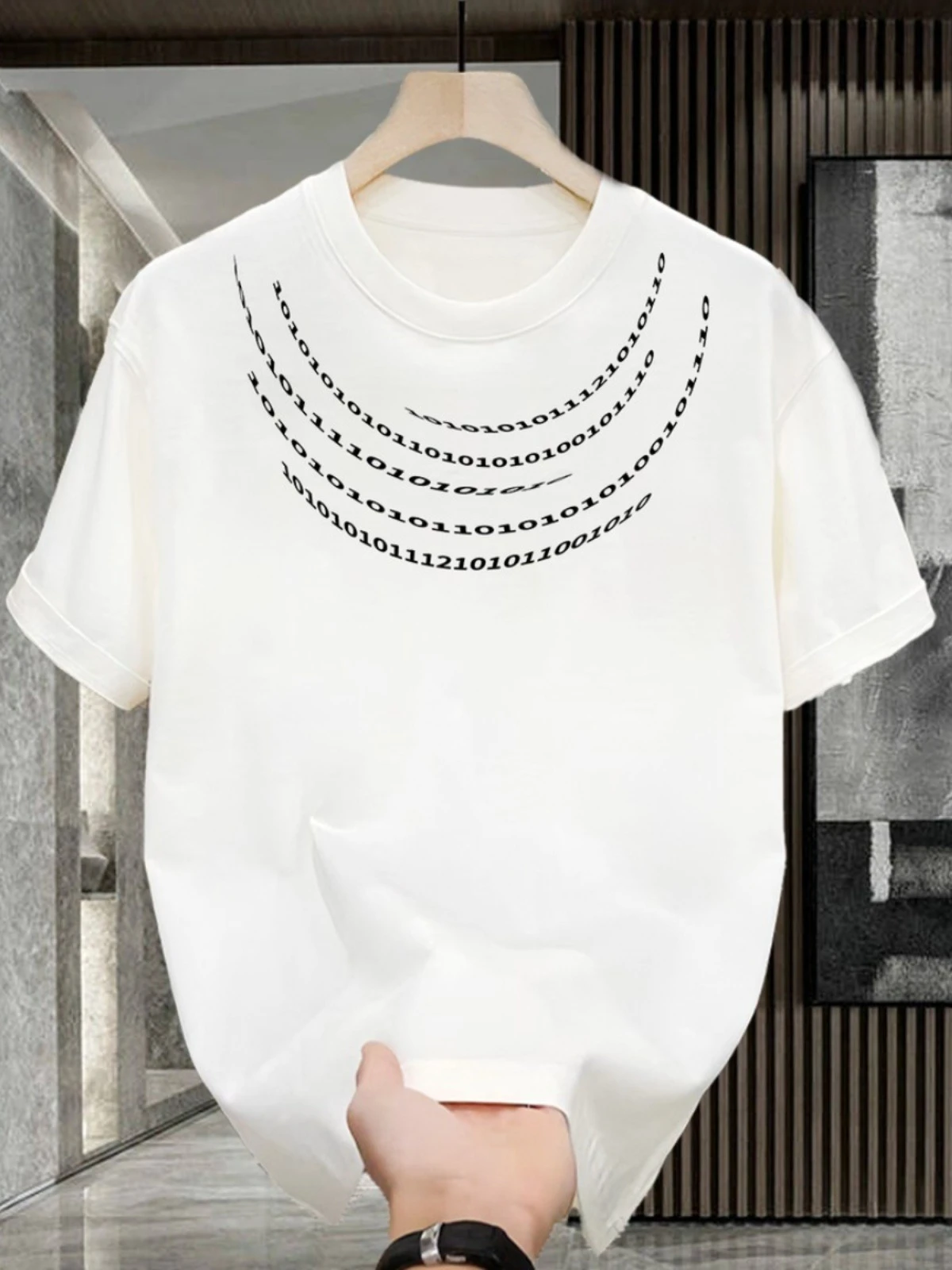 

Summer American Ruffian Handsome Heavy Cotton Short-sleeved T-shirt Young Men's and Women's Summer Loose Casual Half-sleeved Top