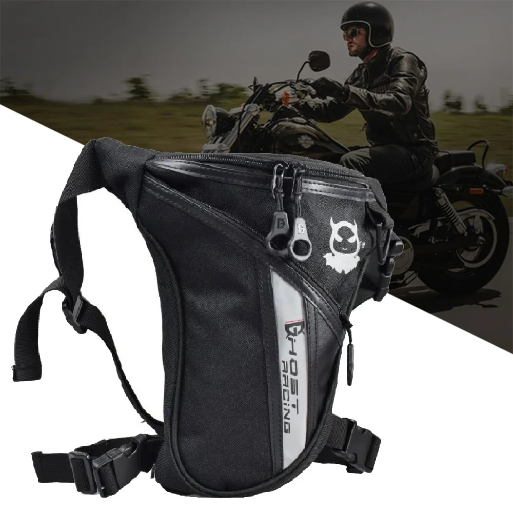 

Men's Drop Leg Bag Motorcycle Bike Thigh Waist Fanny Pack Outdoors Travel Sports Riding Cycling Fishing Camping Hiking Bag