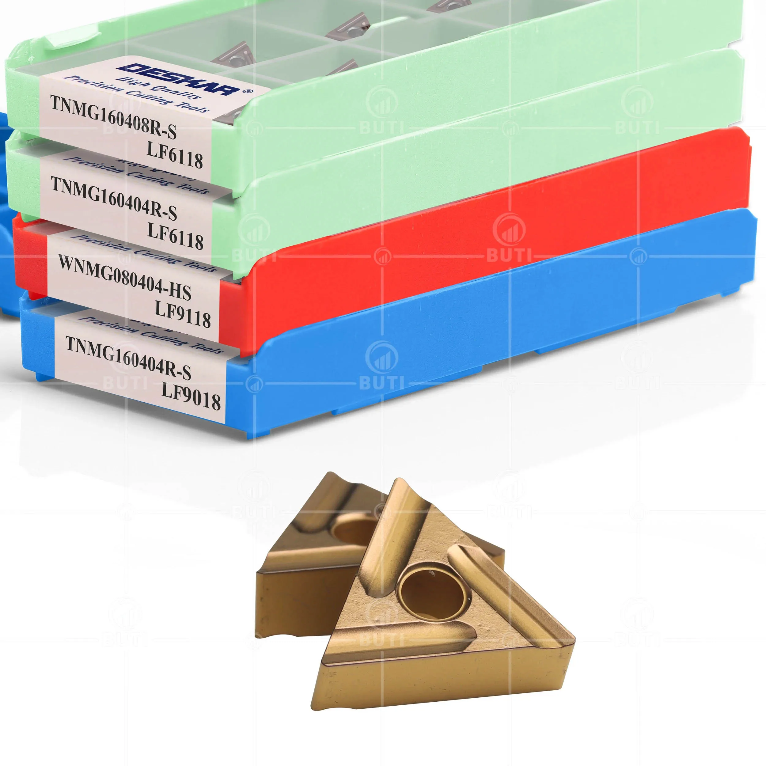 DESKAR 100% Original TNMG160404R-S L-S TNMG160408R-S TNMG160408L-S LF6118 LF9018 LF9118 CNC Lathes Cutter Tools Carbide Inserts