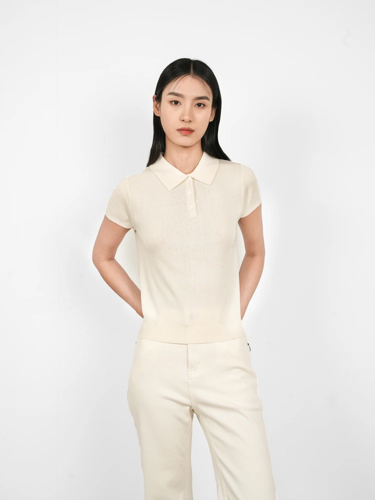 

Zhiz Kangsenisang Camere ort Sve Women's Knitted Sweater High Collar Warmth Spring 2025 Regular Fit Casual Sle