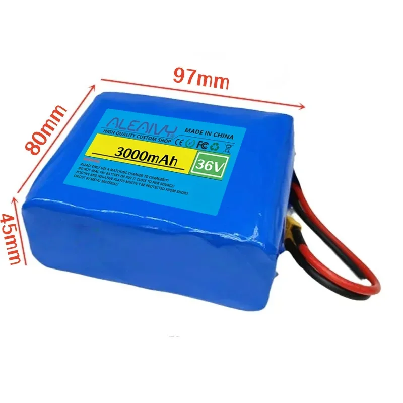 10S1P 36V 3200mAh Battery Pack with XT30 Plug – Charging &Discharging Compatible ,for M365 Pro Scooter, Long-Lasting Energy