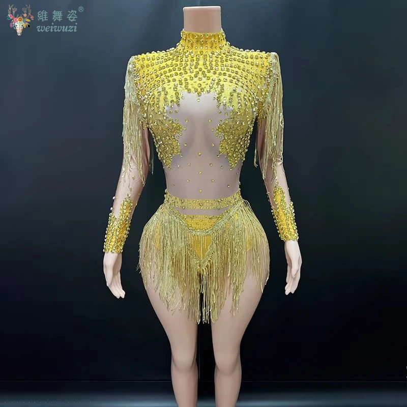 Vêtements de concours de danse latine pour adultes et enfants, robe à franges avec pierres AB personnalisées, Costume de spectacle Tango Samba