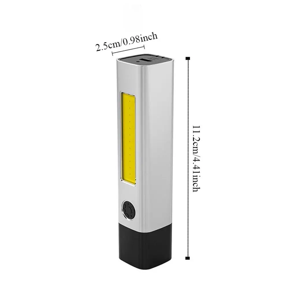 Lichtgewicht LED-zaklamp Waterdichte draagbare oplaadzaklamp Grote batterijcapaciteit Hoge helderheid Outdoor Camping-zaklamp