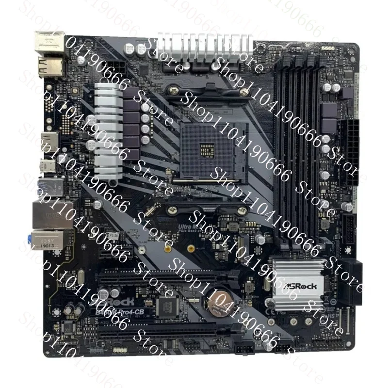 Micro Atx B450 Pro4 Ryzen 5000 Board Am4 ASRock B450M PRO4
