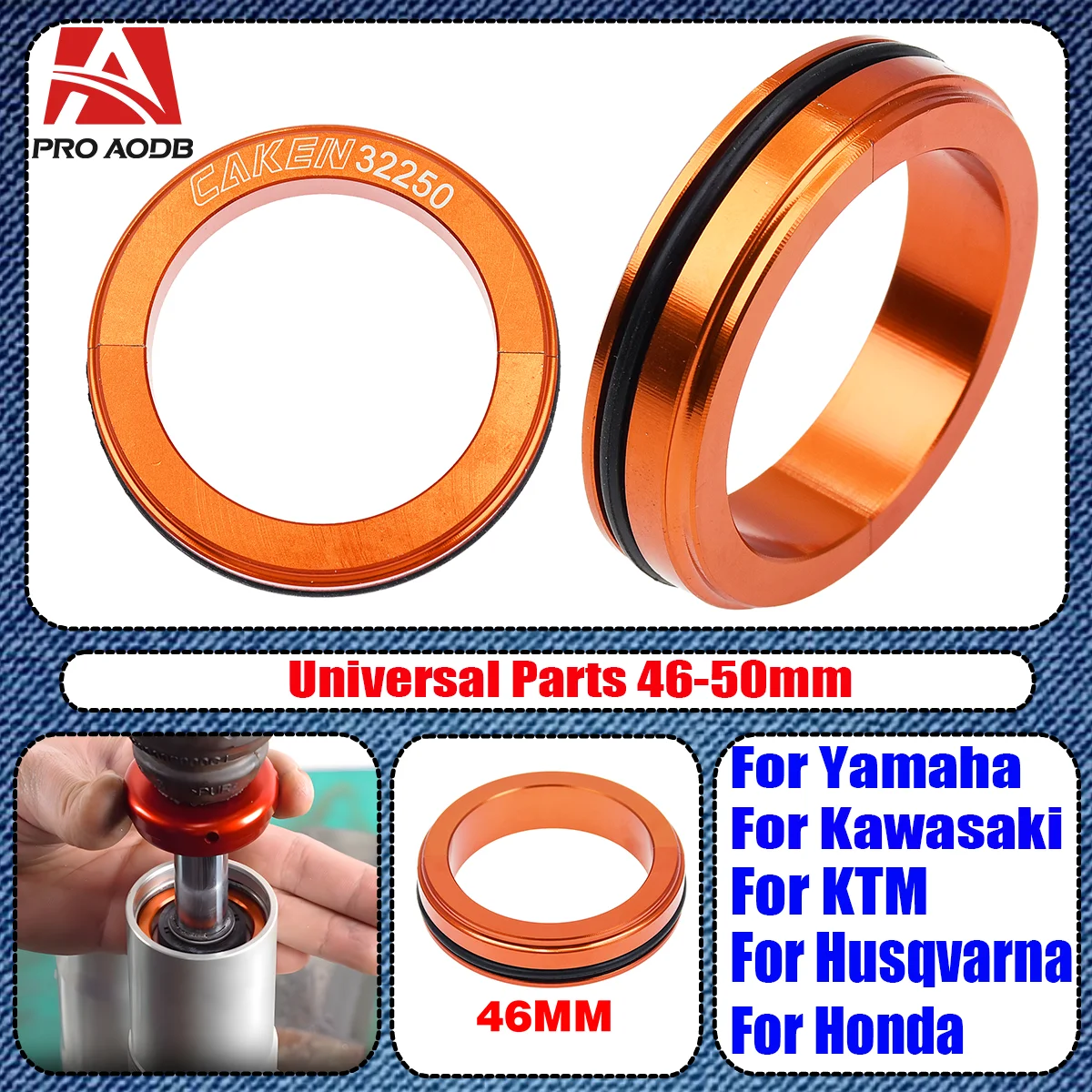 

46 50mm Fork Shock Absorber Rear Suspension Lowering Kit For KTM Six Days SX SXF XC XCF 125 450 500 EXC 300 EXC 250 EXCF 350 XCW