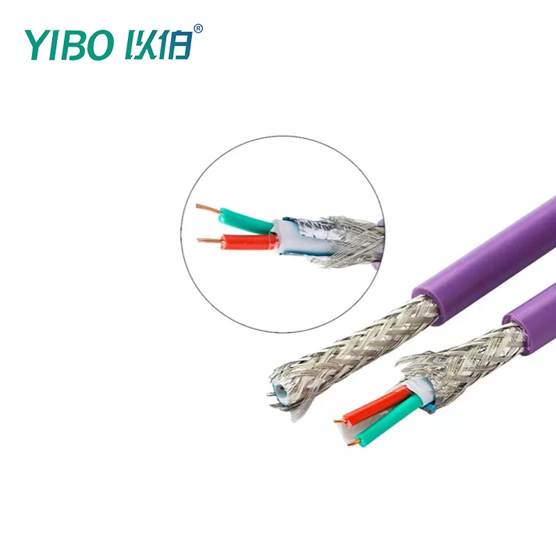 6XV1830-0EH10 DP Cable PROFIBUS Cable 2 Core Shielded RS485 Communication Cable for Siemens PLC