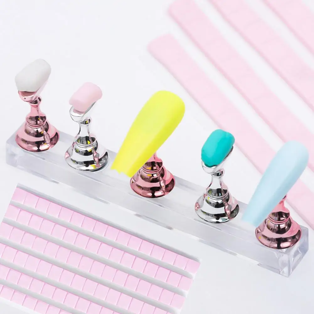 Nail Mounting Putty Long Lasting Good Stickiness Fall-proof Nail Adhesive Sticky Tack Putty Nail Art Clay Multipurpose