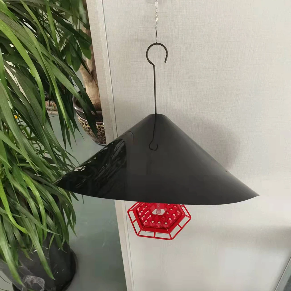 Universal Fit Squirrel Proof Bird Feeder Baffle - Long-lasting And Stylish Waterproof Hanging Hook style 18 inches