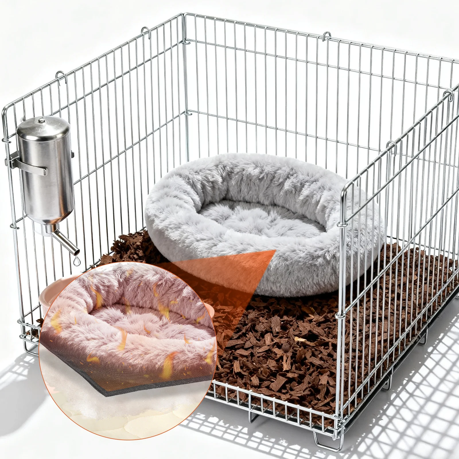 

Hamster Electric Blanket USB Heating Pad for Small Animals Waterproof Adjustable Temperature Lightweight 120cm