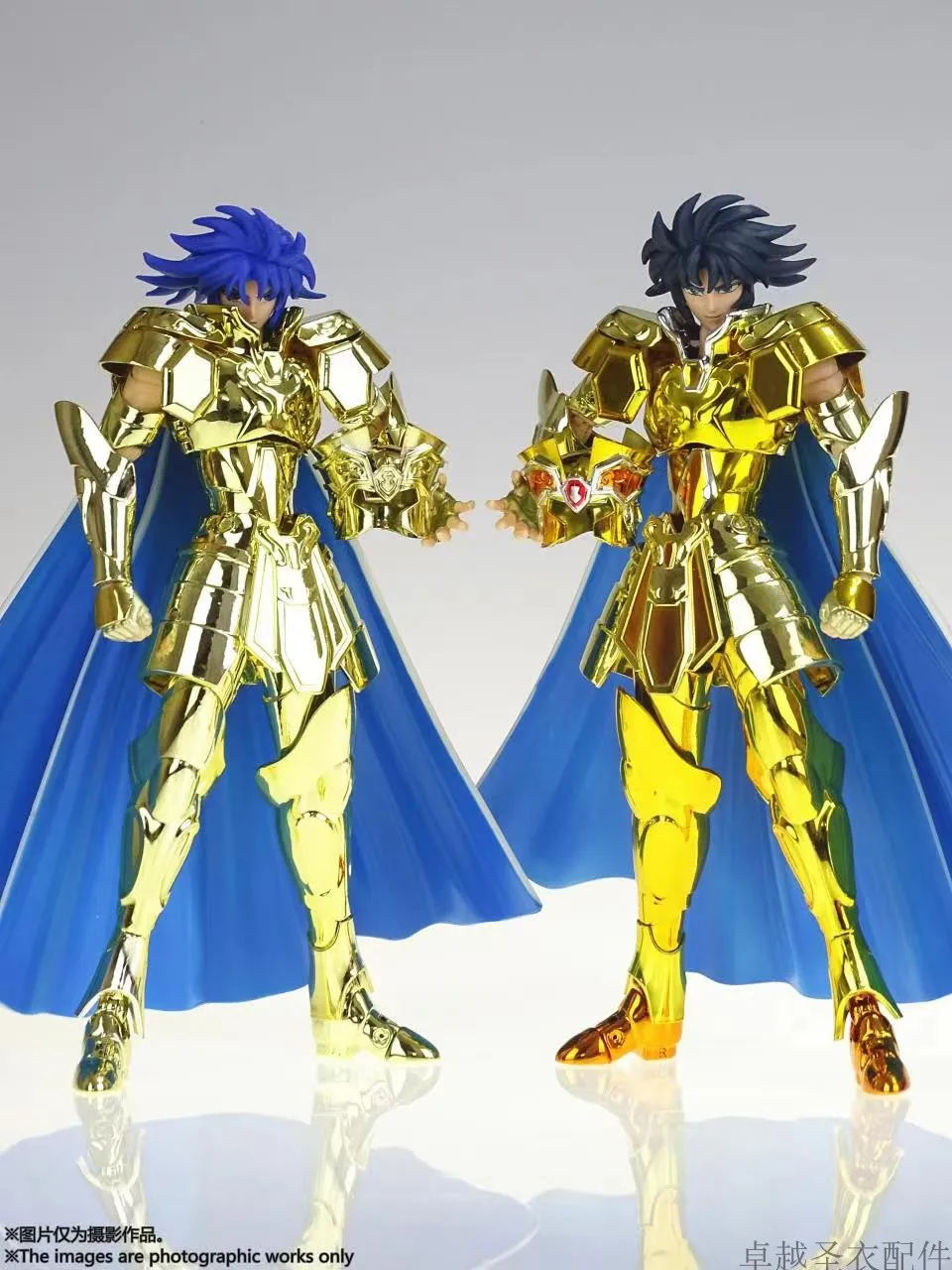 CS نموذج الجوزاء ساغا مع انفجار المجرة سانت سيا أسطورة القماش EX الذهب/24K/OCE فرسان زودياك عمل الشكل