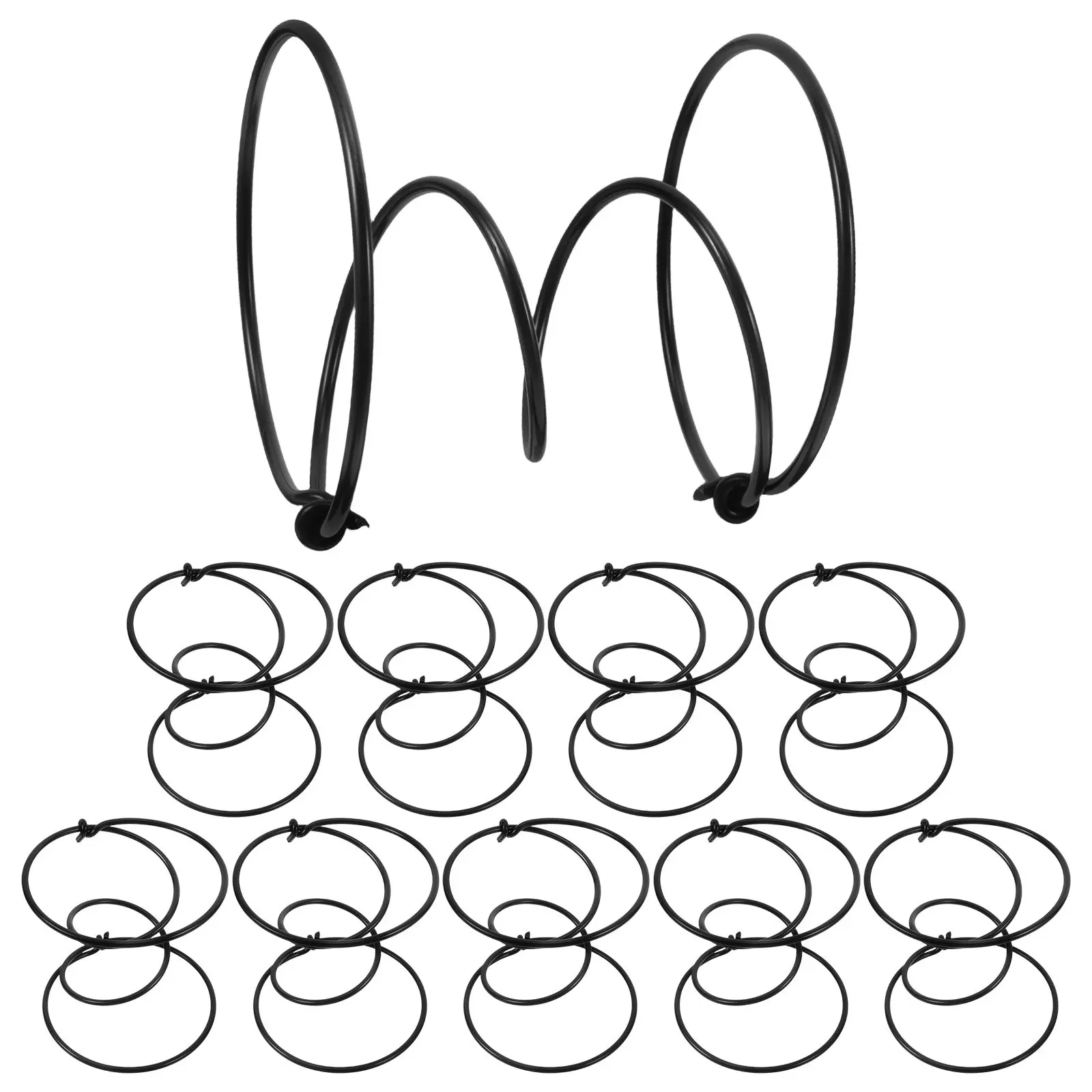 

10Pcs Premium Tension Springs with Hooks Heavy Duty Replacement Sofa Springs for Couch Chair Recliner Rocking Chair Upholstery