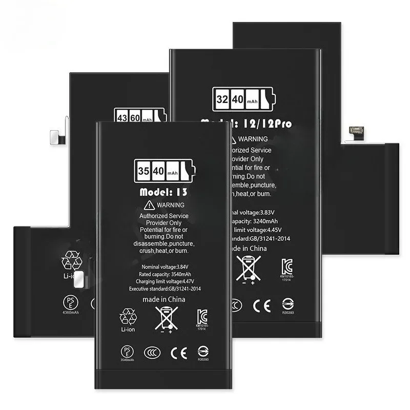 For I Phone 12/12mini/12Pro/12ProMax/13/13mini/13Pro/13PM/14/14Plus/14Pro/14PM/15/15P/15Pro/15PM Mobile Phone Battery