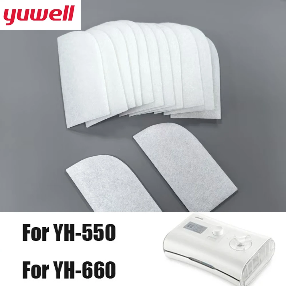 Universal CPAP Filters Replacement Set for Yuwell YH-550 YH-660 YH-670 Machines 10-50pcs Respiratory Care Compatible with Variou