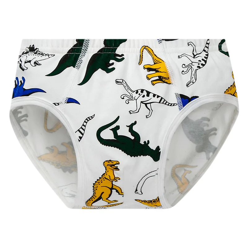 Cute Cartoon Boys Underwear Cotton Children Underwear Breathable Boy Briefs Dinosaur Cartoon Kids Panties 2-14Y Underpants