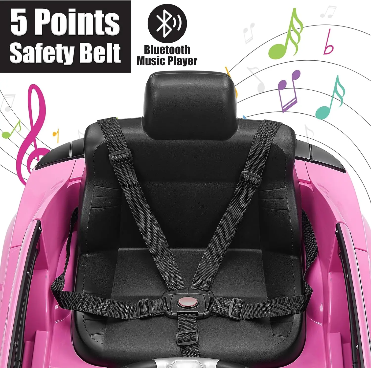 Dodge Charger SRT Hellcat con licencia de 12V, coche eléctrico para niños, juguete de paseo de 4 ruedas con batería, con control remoto parental