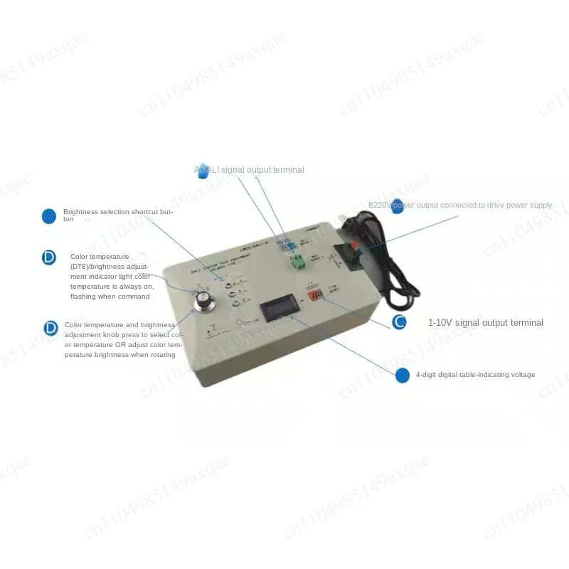 LED Dimmer Mutiple-Signal Generator DALI Tester Knob Signal 1-10V dimming knob with DALI bus power supply