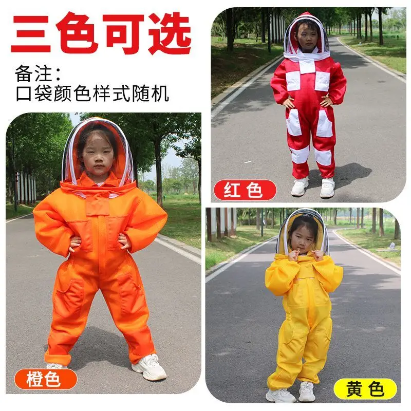 Children's Bee-proof Clothing, Bee-proof Clothing, Mesh One-piece Bee Clothing, Bee Clothes, Beekeeping Thickened and Breathable