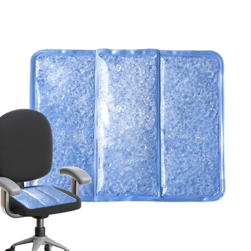 

Холодная подушка Складная гелевая охлаждающая подушка Многоцелевое сиденье Холодная подушка Многоразовая водяная подушка для сидения, сна, путешествий, рабочего места