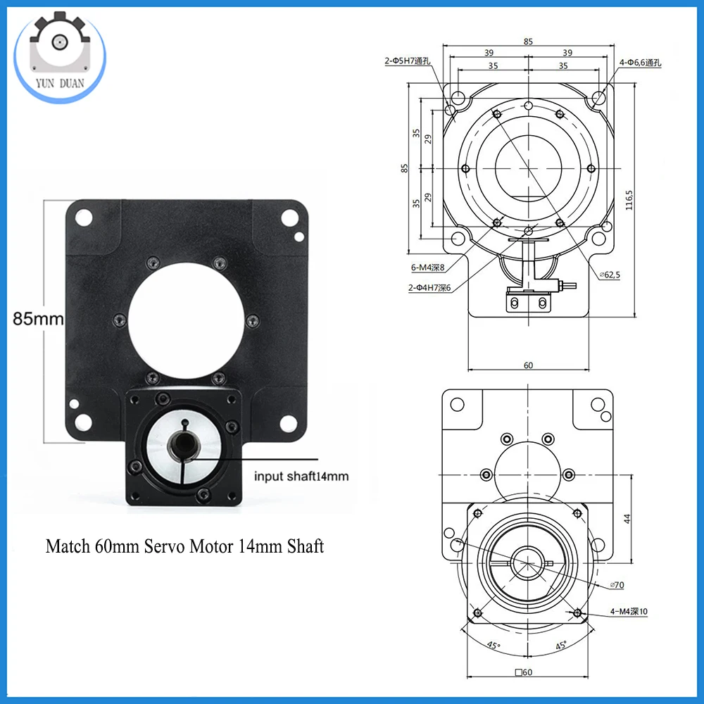 Hollow Rotating Platform Ratio 5-200:1 4 Axis/ 5 Axis/ R Axis High Precision,eplace Cam indexer/ DD motor for Cutting Tables CNC