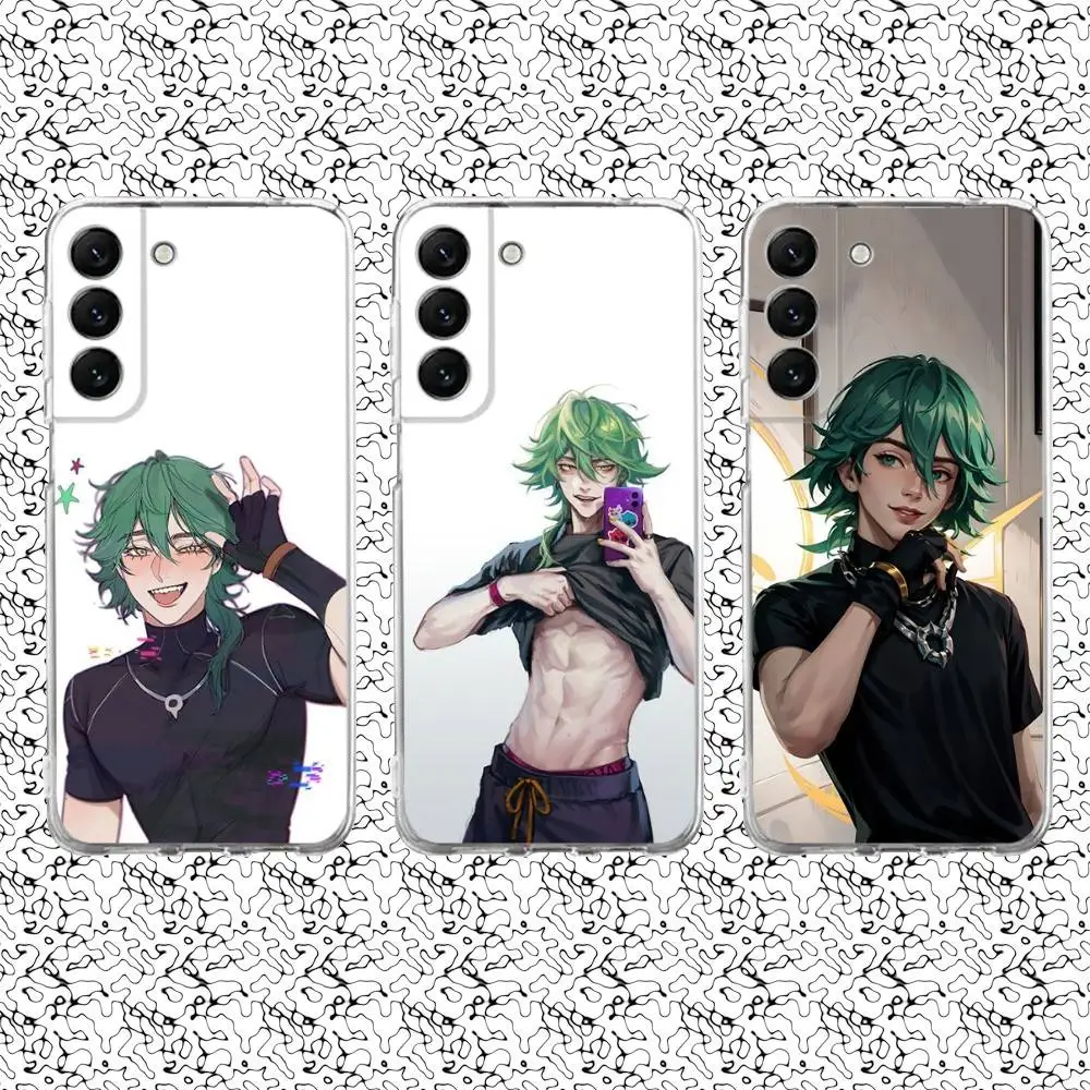 

Ezreal H-Heartsteel Phone Case For Samsung S24,30,21,22,23,20 FE,lite,PIus,Ultra,5G,Note,9,10 Transparent Cover