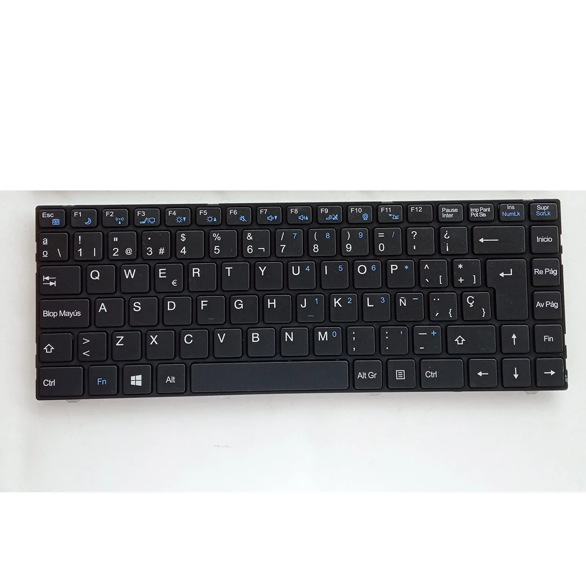 Clavier d'ordinateur portable pour HASEE UI45 UI41 UI47 U43 U45 UI41G UI43 UI43B UI43R UI47-D4 U41G SP D0K-V6360A noir avec cadre