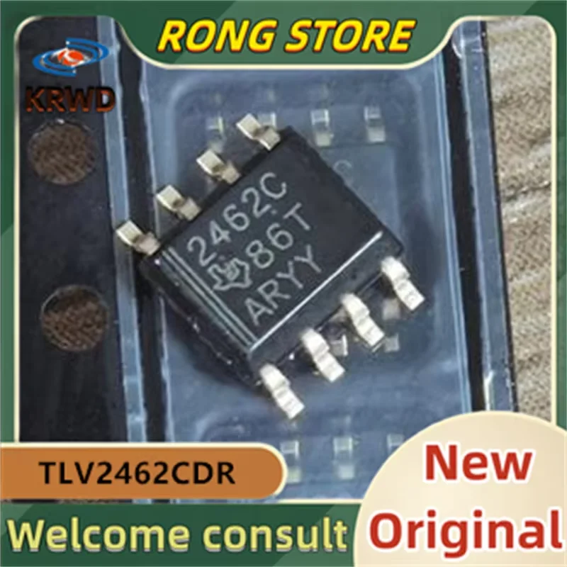 

(10 шт.) 2462C новый и оригинальный чип IC TLV2462CDR TLV2462C SOP-8