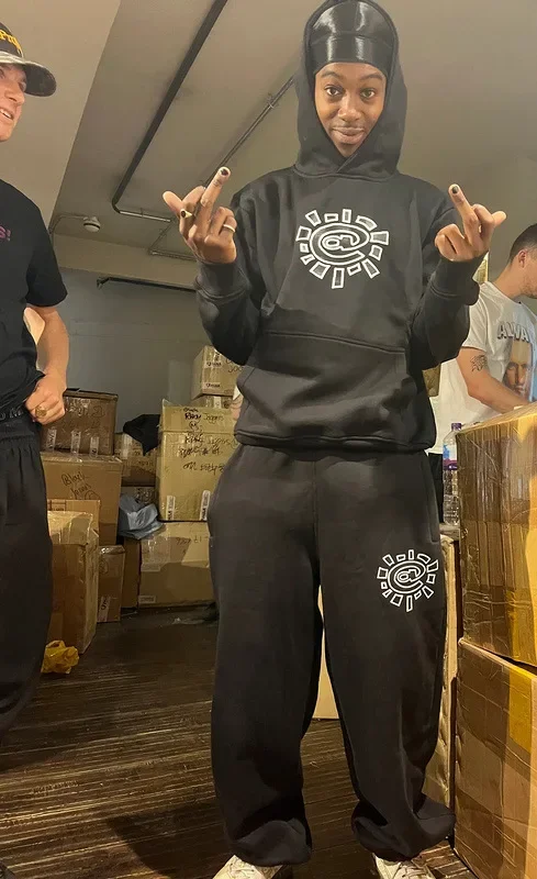 ADWYSD-سترة بغطاء رأس قطيفة غير رسمية للرجال والنساء ، هوديي فضفاض ، alwaysowyoutder ، أفضل جودة ، الخريف ، الشتاء ، #2