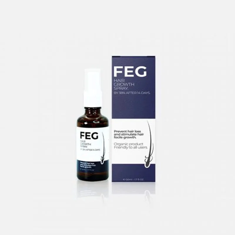 Bring healthy hair home with FEG Organic Hair Care Oil Spary For Thicker Long Hair -50ML