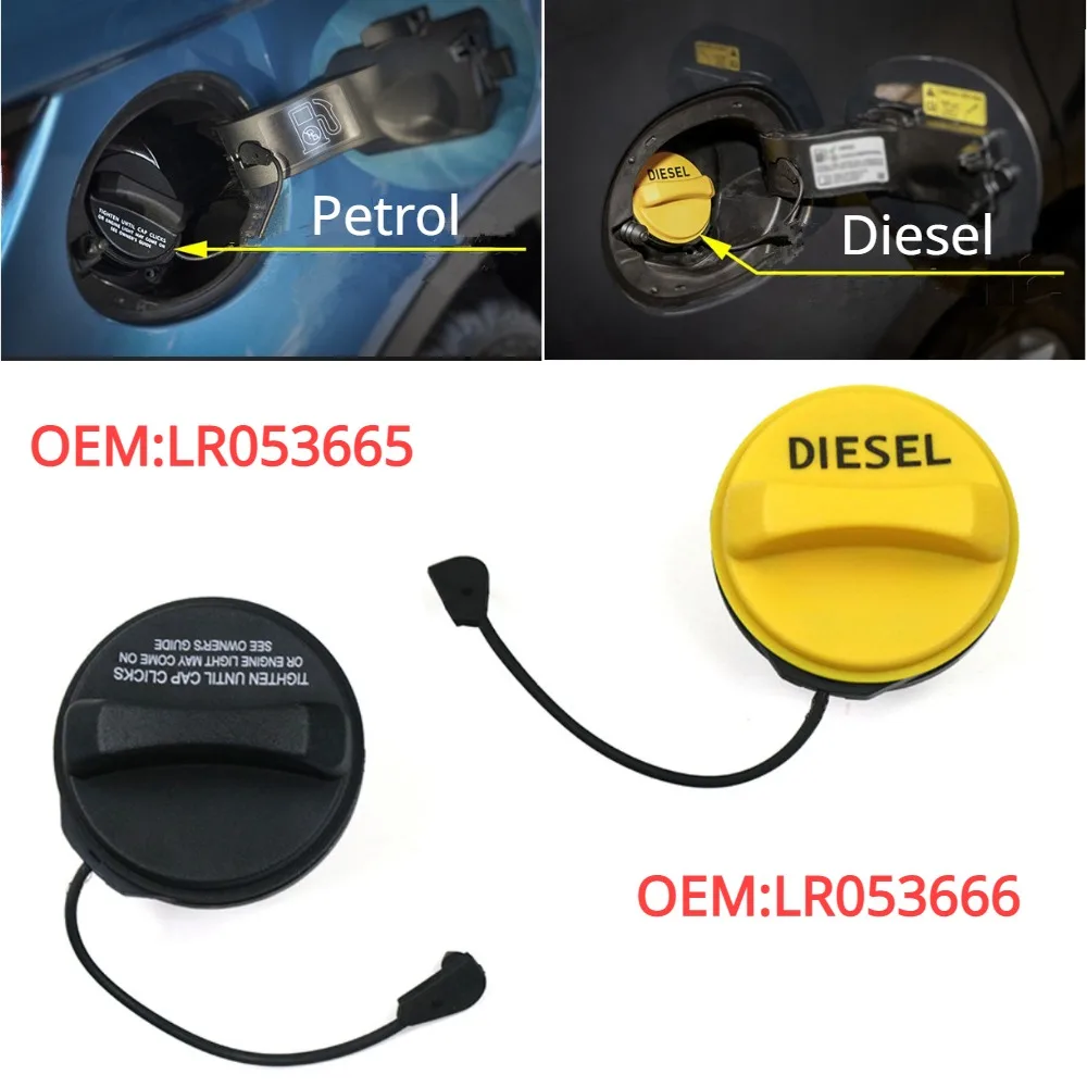 

LR053665 LR053666 1 Pcs Gasoline Diesel Oil Tank Inner Cover for Land Rover LR3 LR4 Range Rover Sport Fuel Gas Filler Cap