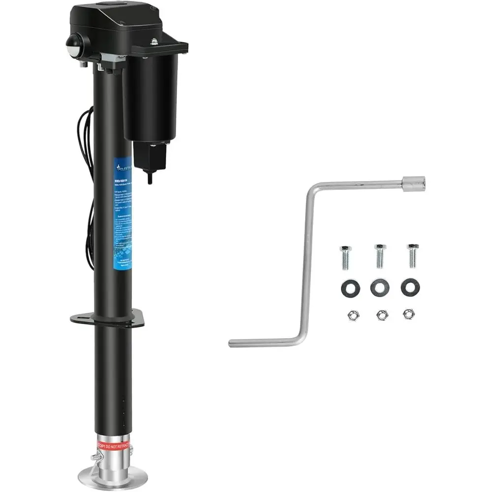 

Электрический домкрат для прицепа, 4000 фунтов, 12В DC, подъем 9-27 дюймов