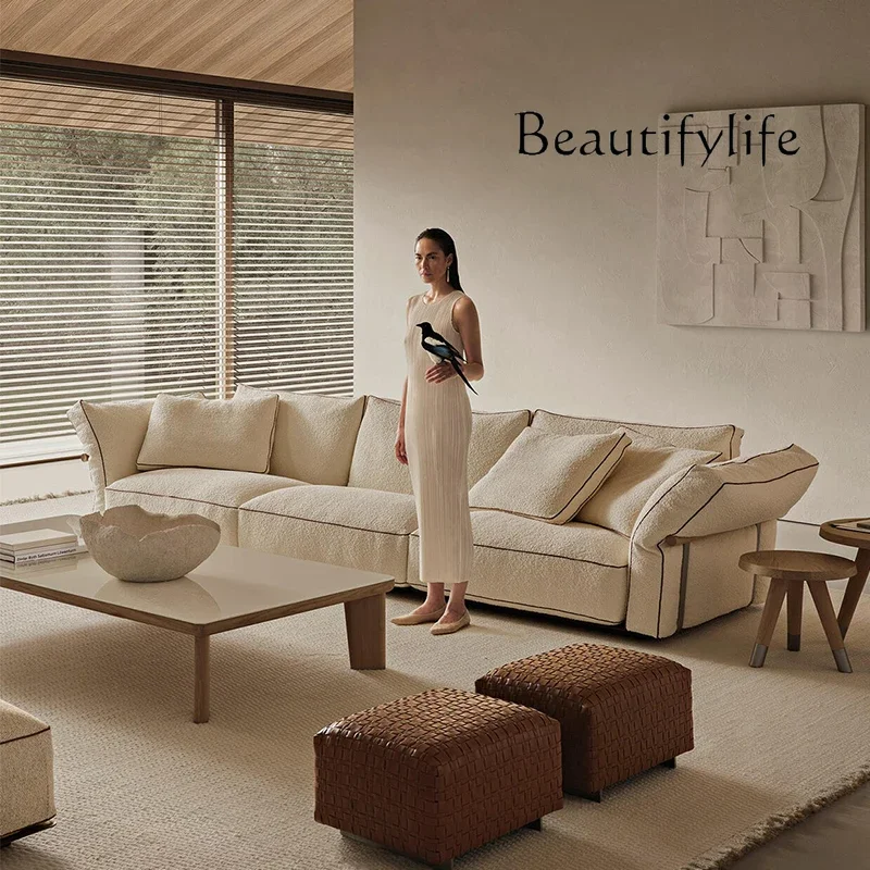 BJ Italian Minimalist Sofas High Quality Modern Living Room Design Unusual Sofa Leisure Creative Comfortable Sillon Cama Furnitu