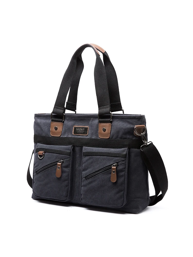 

Retro Canvas Men's Large Capaci Casual Crossbody Bag Faion Brand oulder Bag Leisure Multifunctional Briease