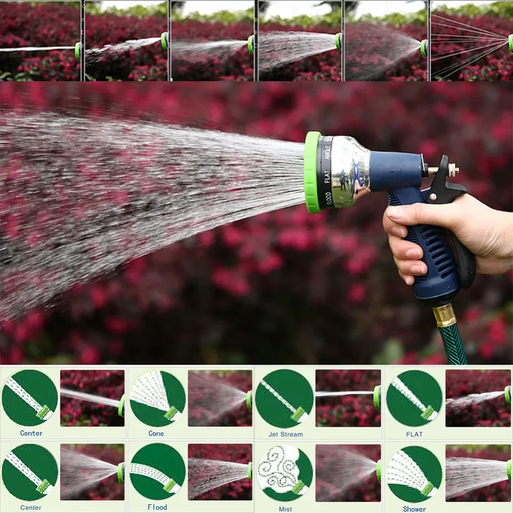 

New High-Pressure Water Spray Gun Car Washer Hose Spray Bottle Garden Watering Sprinkler Sprinkler Cleaning Water Gun