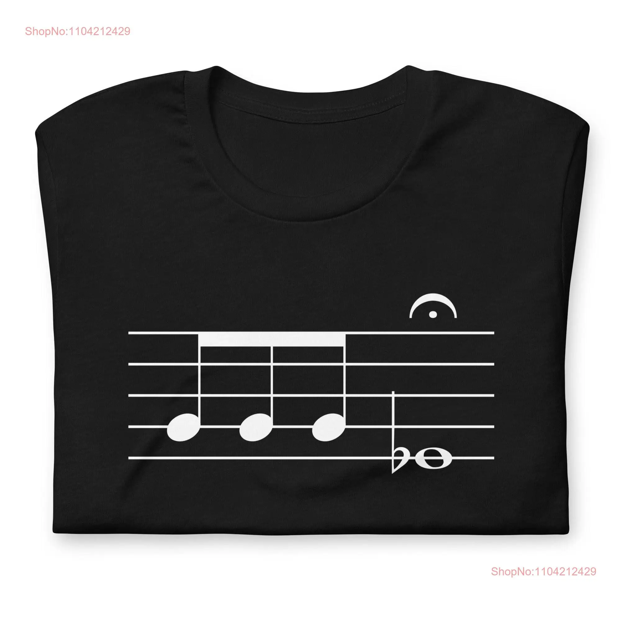 Beethoven 5th Symphony First Notes T Shirt Funny Teacher Ludwig Van Classical Music Lover Symphonic Orchestra Witty Composers