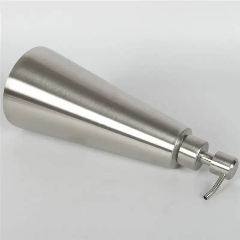 ABGR-For Bathroom Countertop Soap Dispenser Stainless Steel 800Ml Capacity