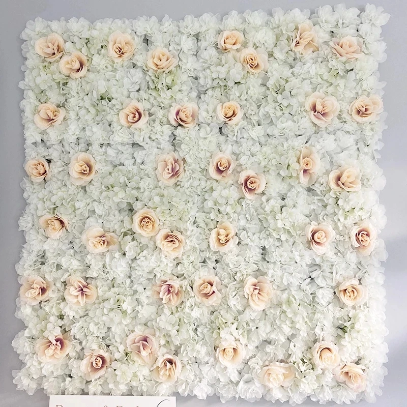 

Artificial Flower Wall Panel Backdrop Wedding Decoration Mariage Birthday Backdrop Bachelorett Party Decoratio White Flower Wall