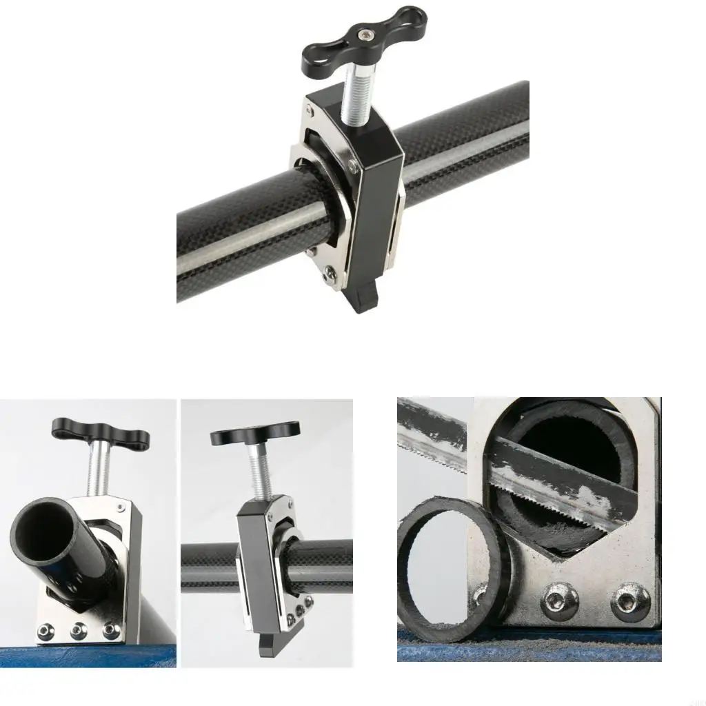 

Bicycles Handlebars Cutting Guide Adjustable Guide For Mountain Bicycles Front Fork Guide Bikes Seatpost Cutting Tool 24BD