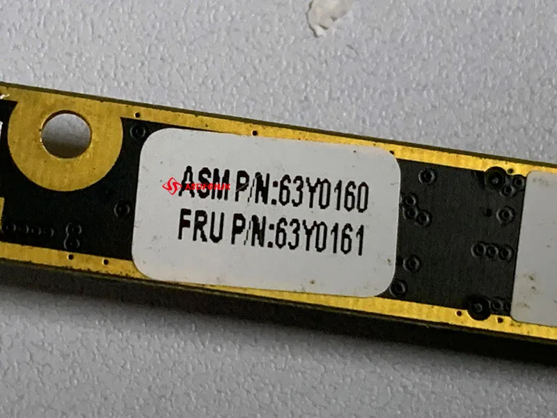 GENUINE FOR LENOVO THINKPAD EDGE 15 WEB CAMERA 63Y0161 ASM 63Y0160 19N46U5XRW0 100% Fully Test Free Shipping
