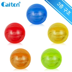 Caiton 1 pelota de golf de parque de 3 capas: opciones multicolores duraderas, diseño multicapa, rendimiento mejorado, para práctica al aire libre