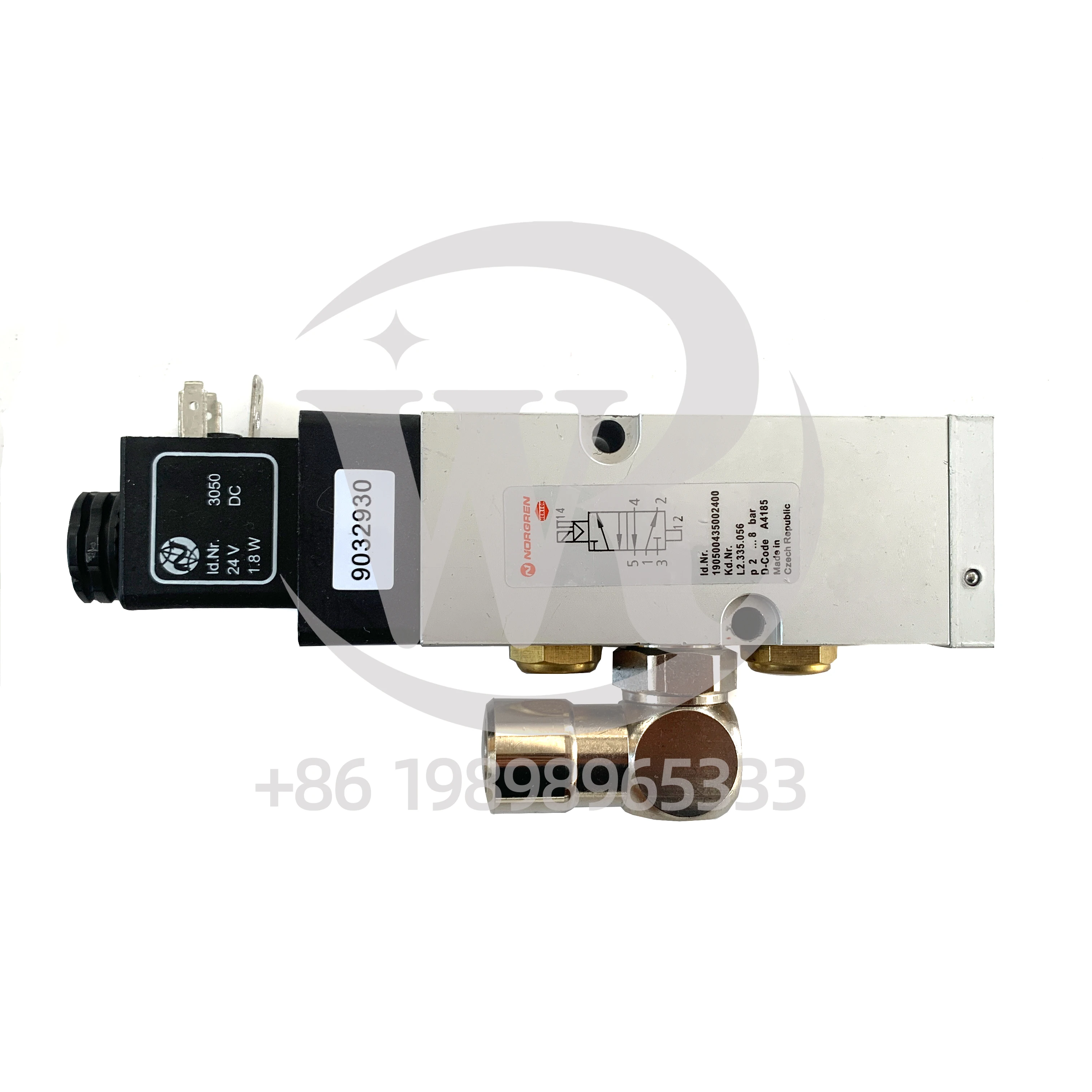 Heidelberg Cylinder CD74 XL75 SM74 Solenoid Valve Coating Control L2.335.056