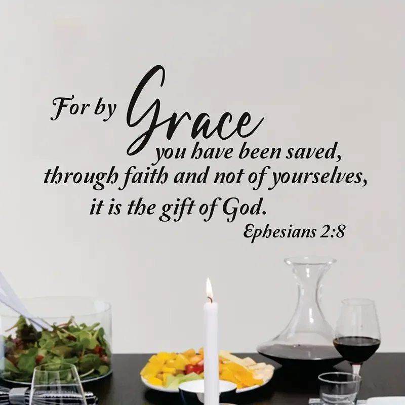 Inspirational Wall Stickers Featuring Bible Verses, Perfect for Religious Motivation And Home Decor