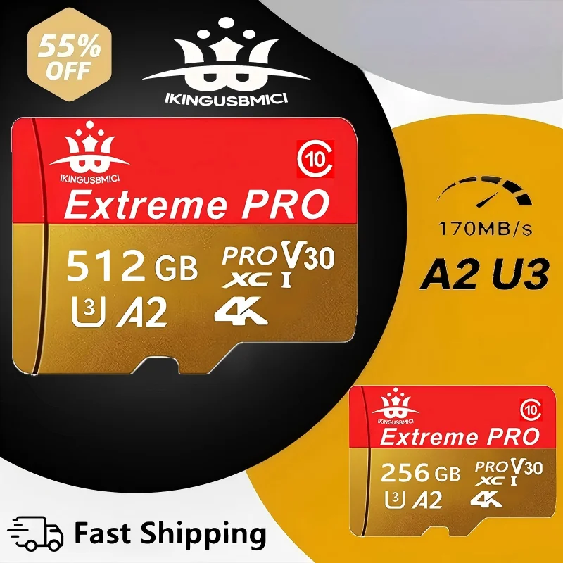 Quality Mini Tf Flash Camera Sd Card 32/64/128/256/512gb Drone Class10 Reliable High Quality High Speed Premium Class 10 Fast