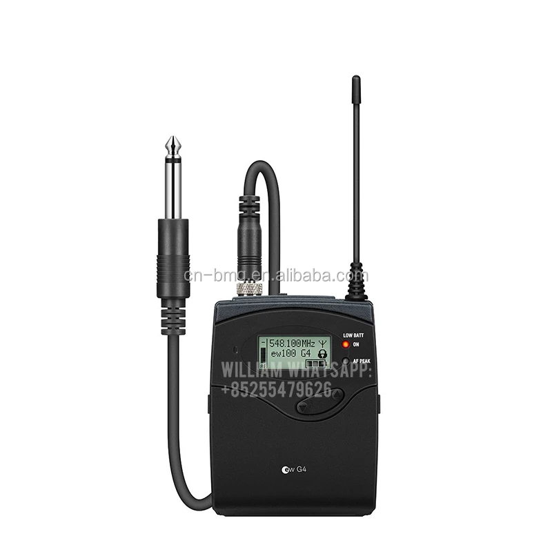 

Top Quality EW135G4 EW 100 G4 Professional UHF Wireless Microphone System With EW100G4 Receiver E835 Microphone & Lapel Headset