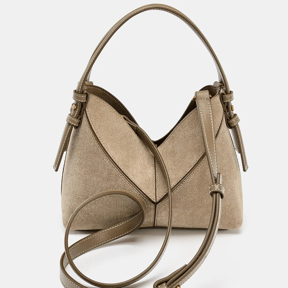 حقيبة نسائية بتصميم هندسي على الموضة حقائب يد ومحافظ صغيرة جديدة فاخرة حقائب كتف كروس للنساء حقيبة يد أنيقة #1