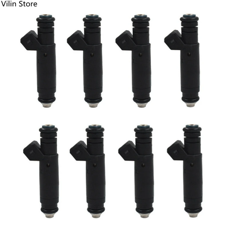 

8Pcs Fuel Injector Nozzle for FORD Dodge Chevrolet 60Lb LS1 LS6 Mustang 5.0 630Cc EV1 FL114961 107961