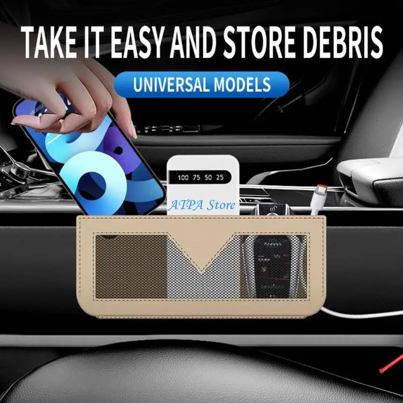 

U13C Multipurpose Car Interior Storage Bag High Adhesive Backing Phone
