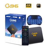 Q96 TV Box Smart Android 13 Allwinner H313 Quad Core 4K HDR WiFi 4G Media Player Android tv box Q96 X3 Set Top Box