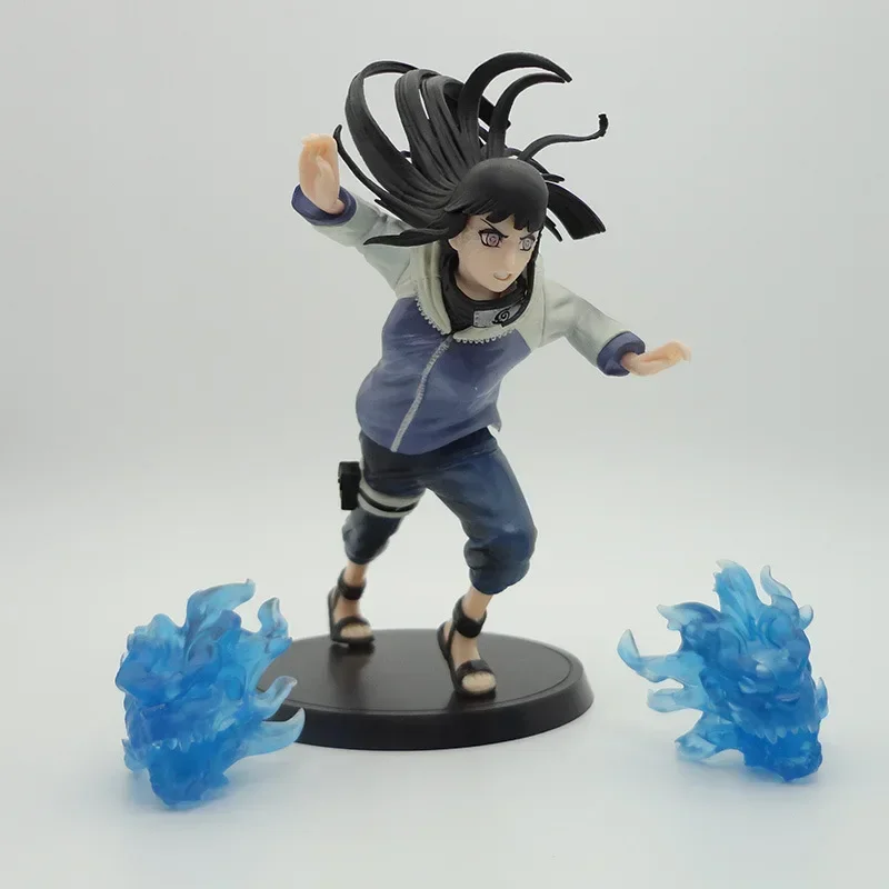 16cm Naruto Shippuden Hyuga Hinata Anime Figurine Uzumaki Narut Wife PVC Action Figure Toys Collectible Model Doll Children Gift