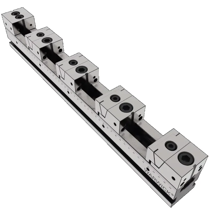 KSD50-500-4FD Cheap Precision Versatile Multi Clamping Adjustable Multiple Line up Vise Rail System for Cnc Machine